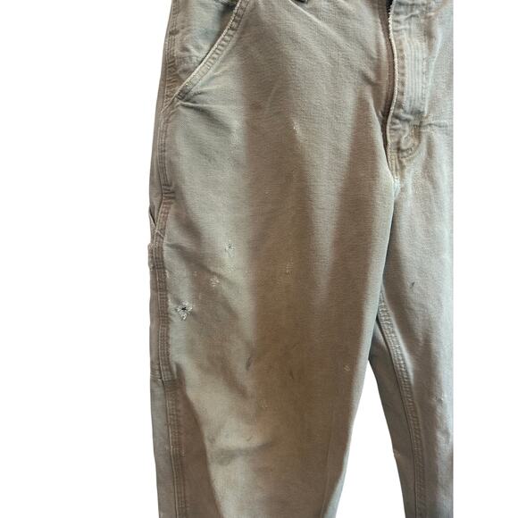 Carhartt Distressed Canvas Pants 31X32 - Picture 8 of 8
